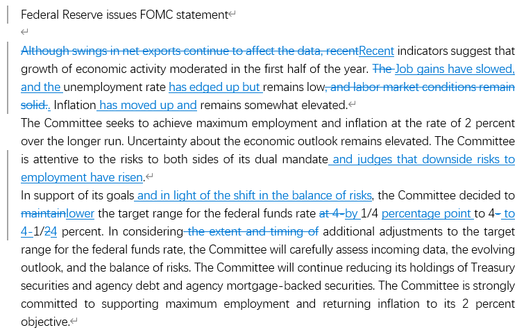 XM官网:美联储如期降息25个基点 “白宫声音”刺眼亮相点阵图(图2) XM官网:美联储如期降息25个基点 “白宫声音”刺眼亮相点阵图(图2)